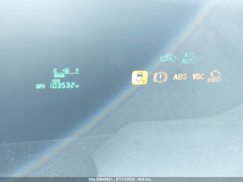 2008 Toyota Prius Touring VIN: JTDKB20U883406698 Lot: 39845631