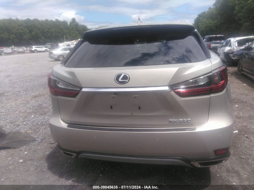 2021 Lexus Rx 350 VIN: 2T2HZMDAXMC290130 Lot: 39845635