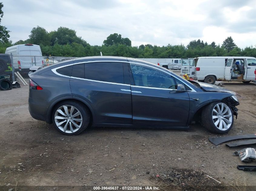 2016 Tesla Model X 60D/70D/75D/90D/P100D VIN: 5YJXCBE24GF030206 Lot: 39845637