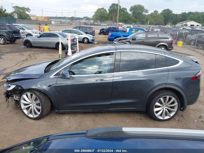 2016 Tesla Model X 60D/70D/75D/90D/P100D VIN: 5YJXCBE24GF030206 Lot: 39845637