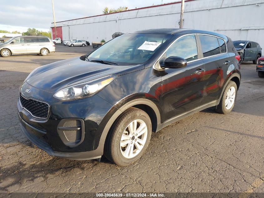 VIN KNDPM3AC4H7116690 2017 KIA Sportage, LX no.2