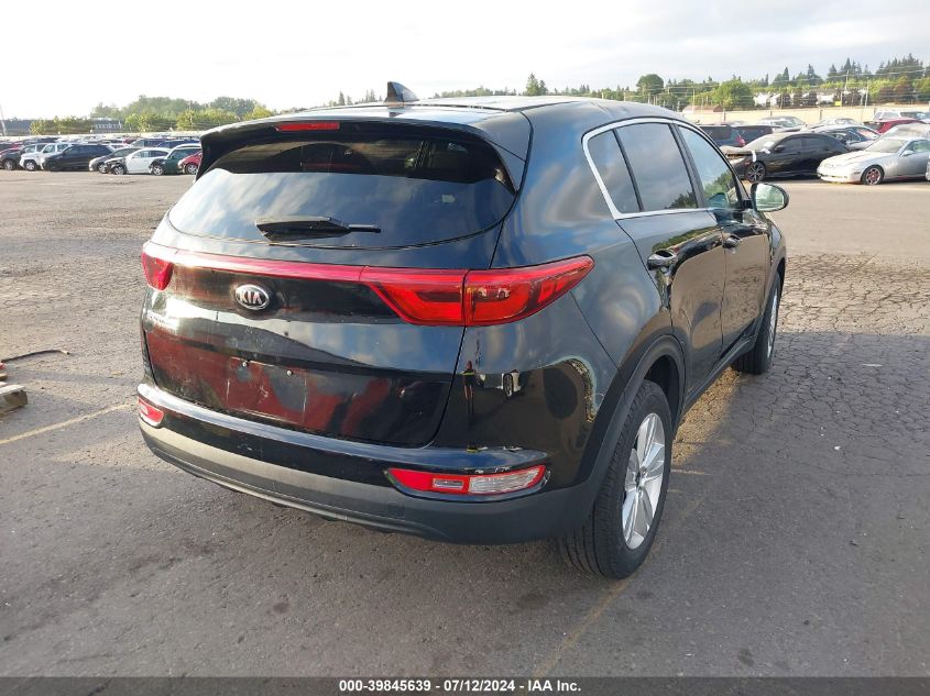 VIN KNDPM3AC4H7116690 2017 KIA Sportage, LX no.4