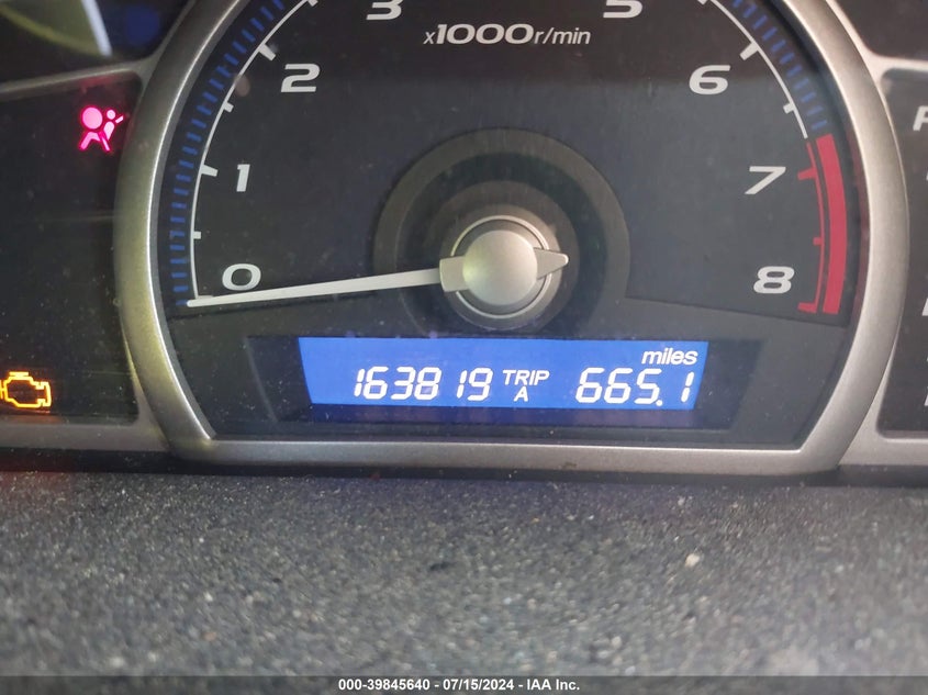 2010 Honda Civic Vp VIN: 2HGFA1F37AH314712 Lot: 39845640