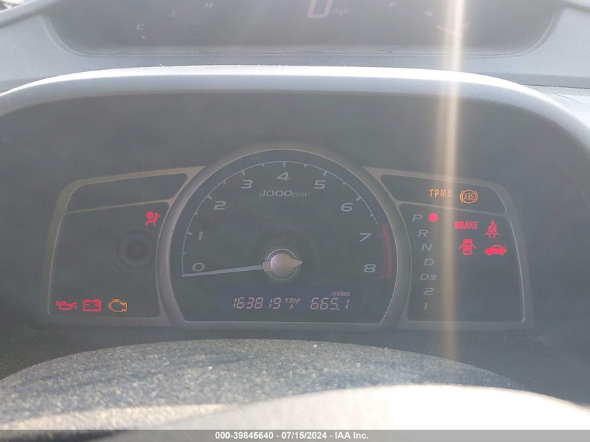 2010 Honda Civic Vp VIN: 2HGFA1F37AH314712 Lot: 39845640