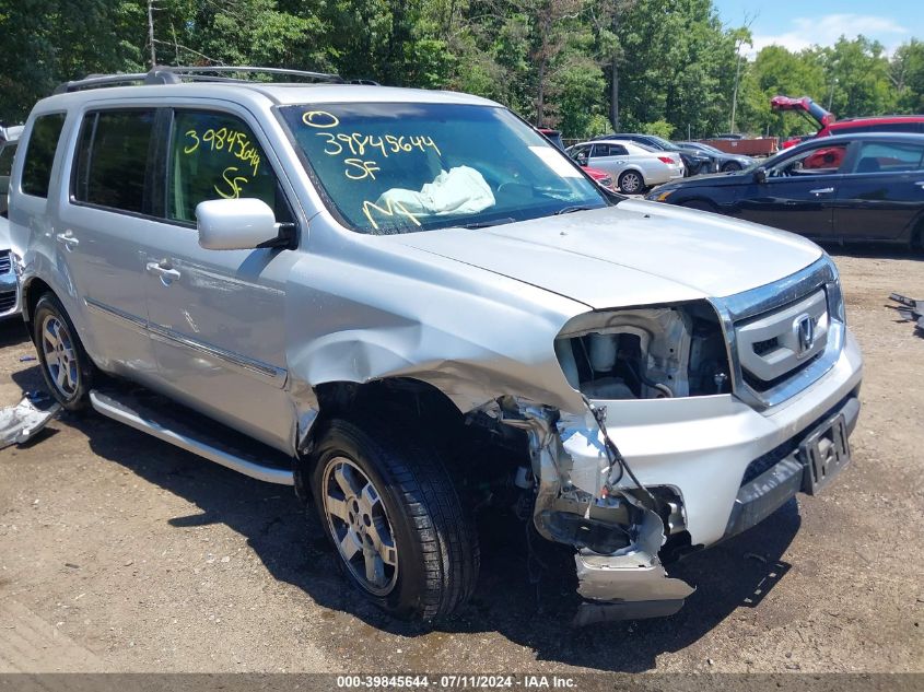 2009 Honda Pilot Touring VIN: 5FNYF48989B016456 Lot: 39845644