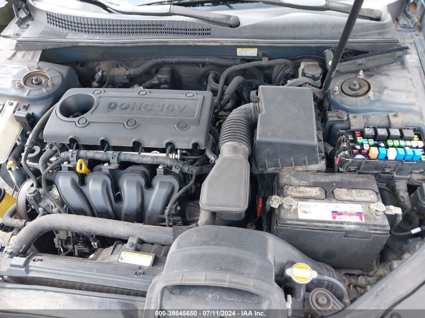 2009 Hyundai Sonata Gls VIN: 5NPET46C79H435684 Lot: 39845650