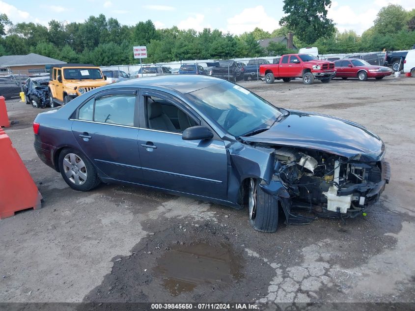 2009 Hyundai Sonata Gls VIN: 5NPET46C79H435684 Lot: 39845650