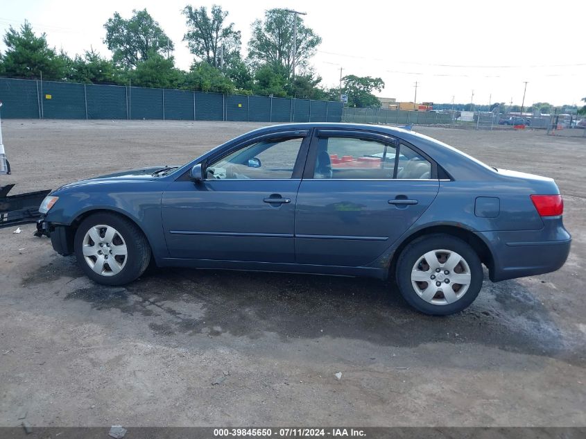 2009 Hyundai Sonata Gls VIN: 5NPET46C79H435684 Lot: 39845650
