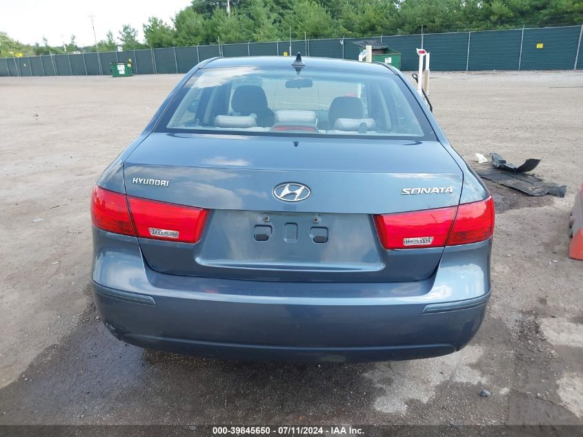 2009 Hyundai Sonata Gls VIN: 5NPET46C79H435684 Lot: 39845650