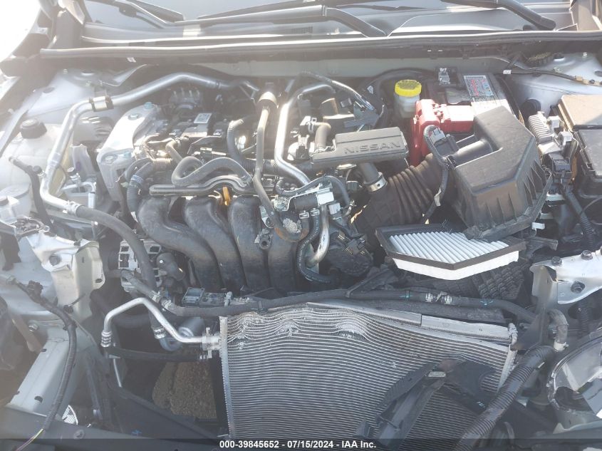 2022 Nissan Sentra S Xtronic Cvt VIN: 3N1AB8BV8NY304103 Lot: 39845652