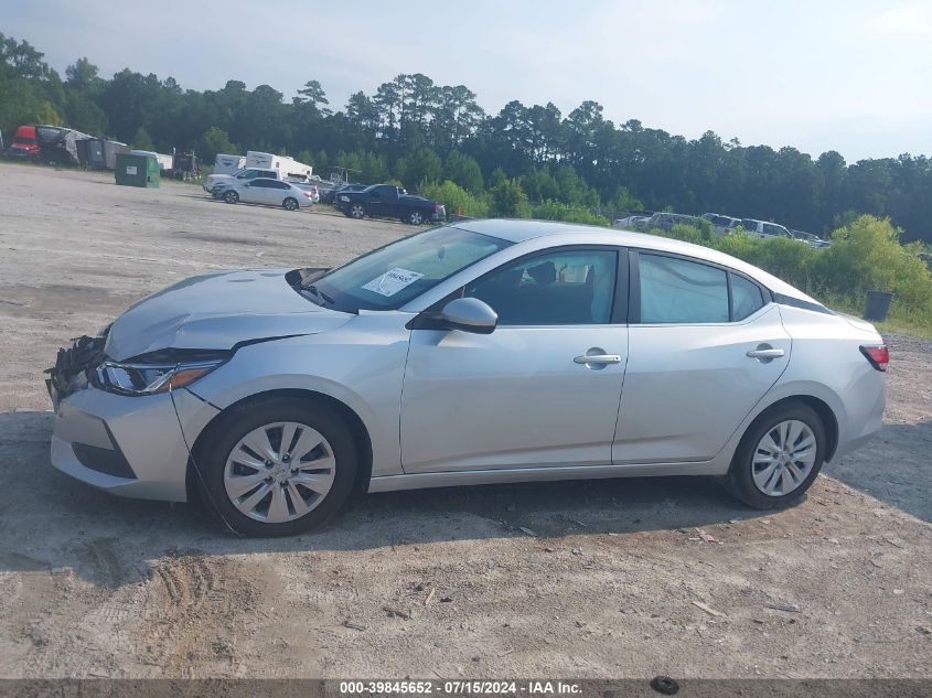 2022 Nissan Sentra S Xtronic Cvt VIN: 3N1AB8BV8NY304103 Lot: 39845652
