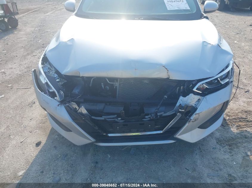 2022 Nissan Sentra S Xtronic Cvt VIN: 3N1AB8BV8NY304103 Lot: 39845652