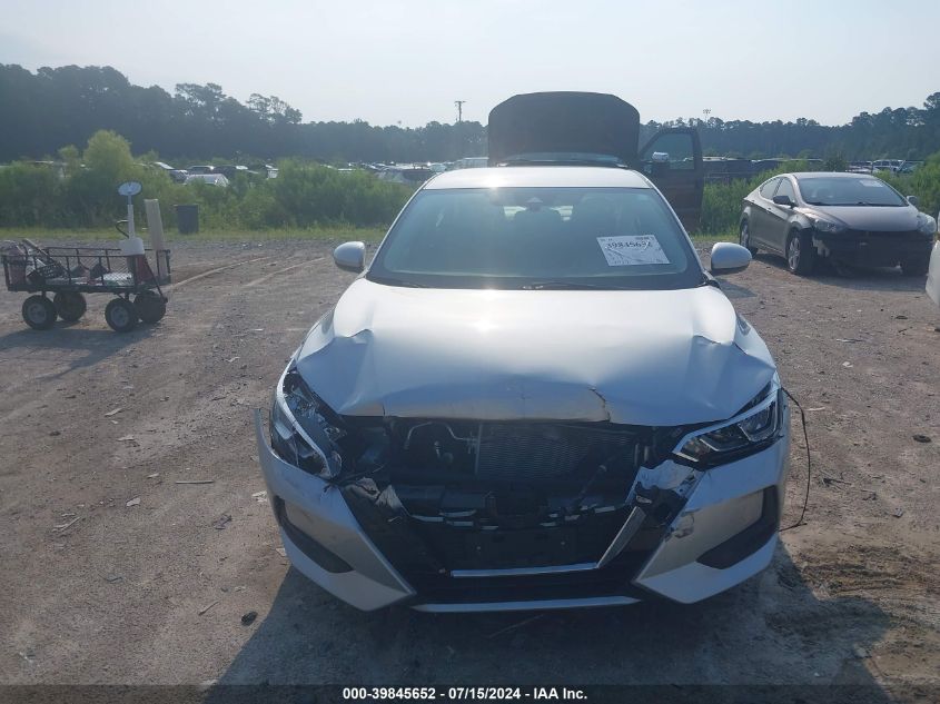 2022 Nissan Sentra S Xtronic Cvt VIN: 3N1AB8BV8NY304103 Lot: 39845652