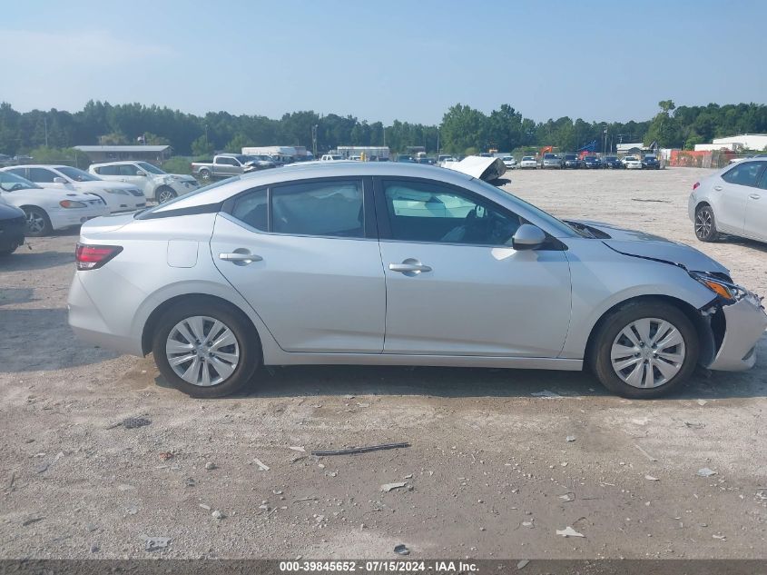 2022 Nissan Sentra S Xtronic Cvt VIN: 3N1AB8BV8NY304103 Lot: 39845652