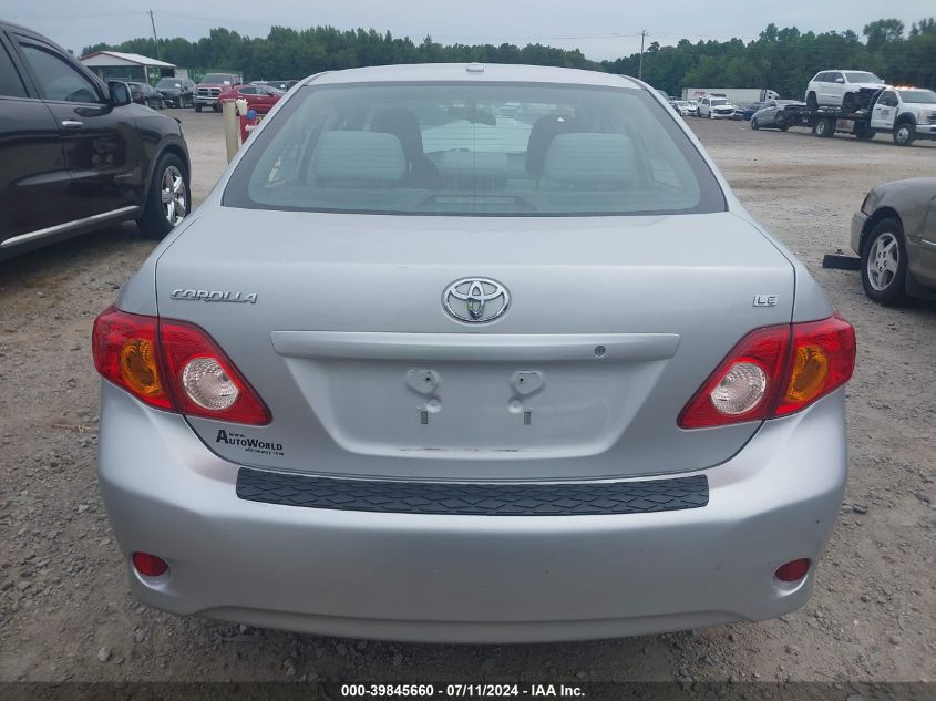 2010 Toyota Corolla Le VIN: 2T1BU4EE1AC278292 Lot: 39845660