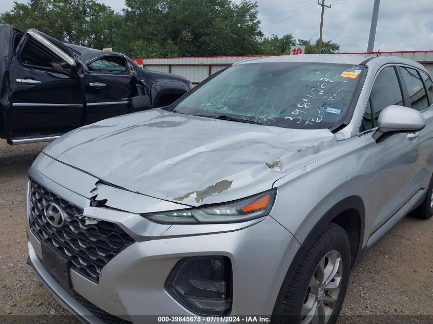 2019 Hyundai Santa Fe Se VIN: 5NMS23AD7KH025311 Lot: 39845675