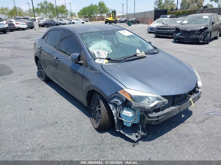 2016 Toyota Corolla S Plus VIN: 5YFBURHE5GP477072 Lot: 40706764