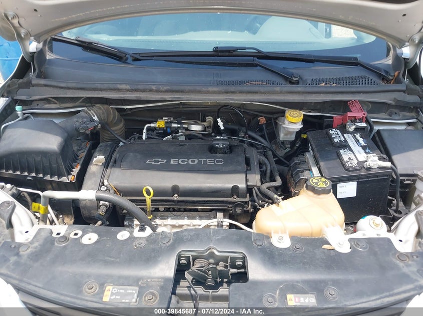 2017 Chevrolet Sonic Ls Auto VIN: 1G1JB5SH1H4165776 Lot: 39845687