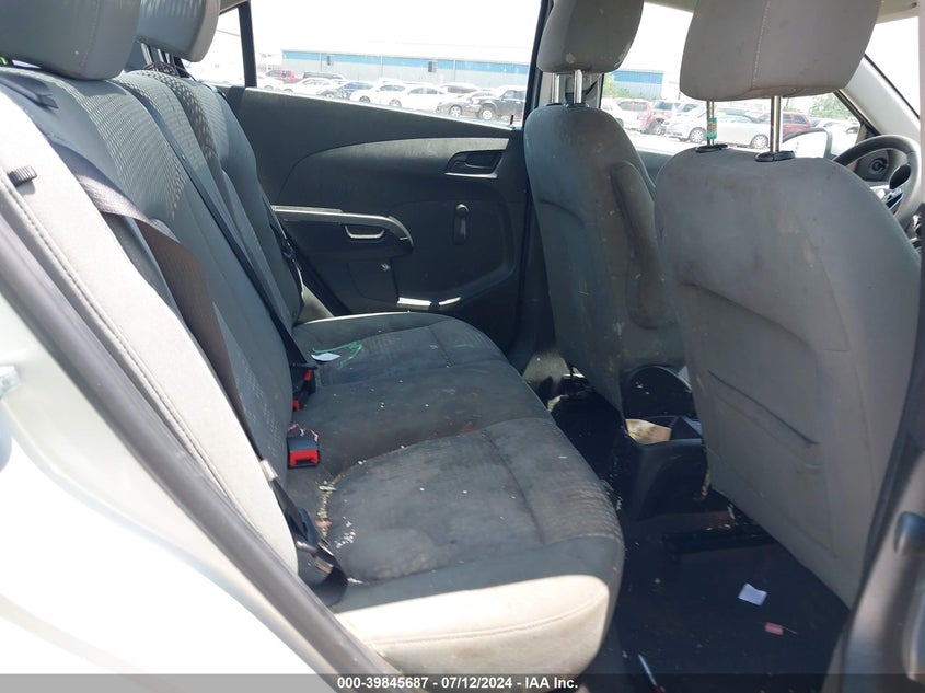 2017 Chevrolet Sonic Ls Auto VIN: 1G1JB5SH1H4165776 Lot: 39845687