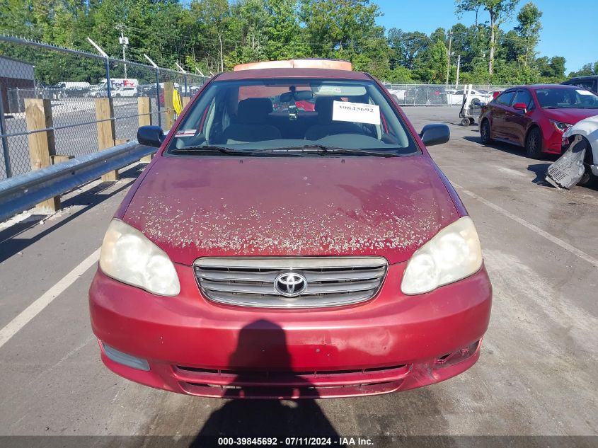 2004 Toyota Corolla Ce VIN: 1NXBR32E94Z270766 Lot: 39845692
