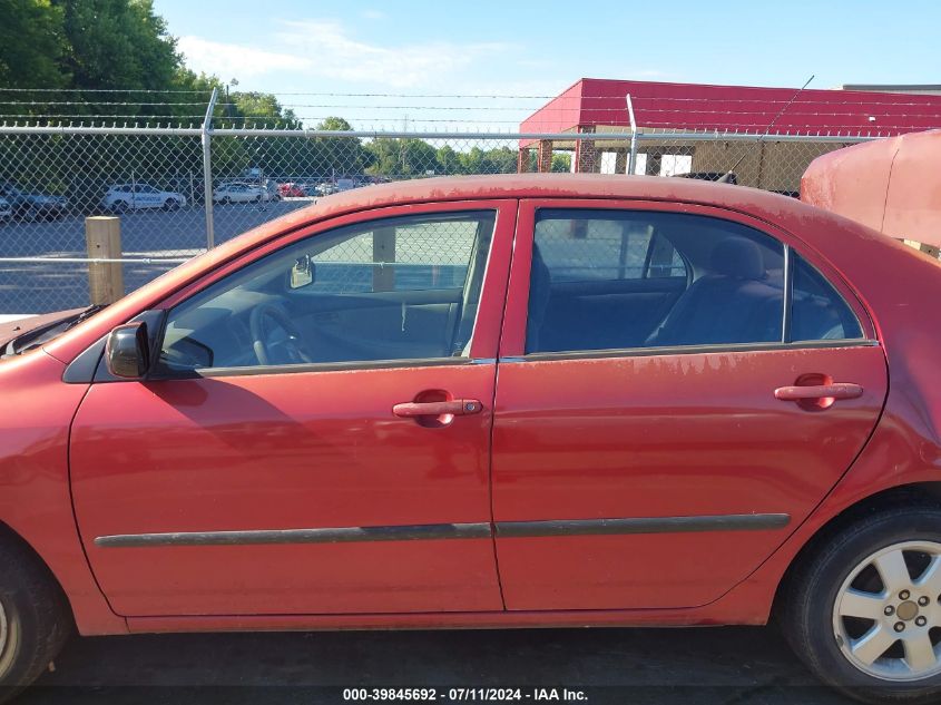 2004 Toyota Corolla Ce VIN: 1NXBR32E94Z270766 Lot: 39845692