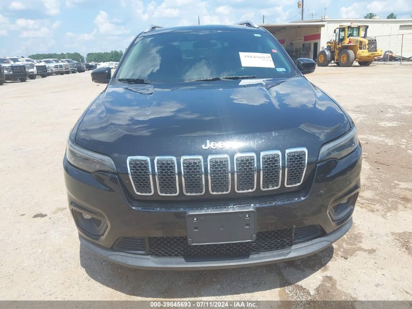 2019 Jeep Cherokee Latitude Plus Fwd VIN: 1C4PJLLB9KD110034 Lot: 39845693