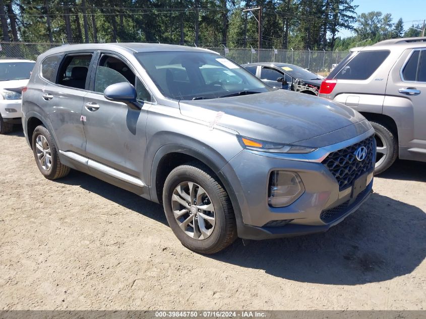 2019 Hyundai Santa Fe Se VIN: 5NMS23AD3KH078006 Lot: 39845750