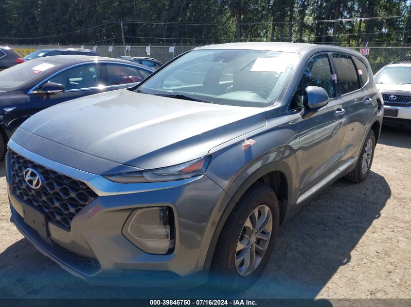 2019 Hyundai Santa Fe Se VIN: 5NMS23AD3KH078006 Lot: 39845750