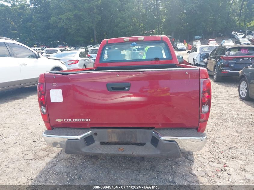 2006 Chevrolet Colorado Work Truck VIN: 1GCCS148568120948 Lot: 39845764