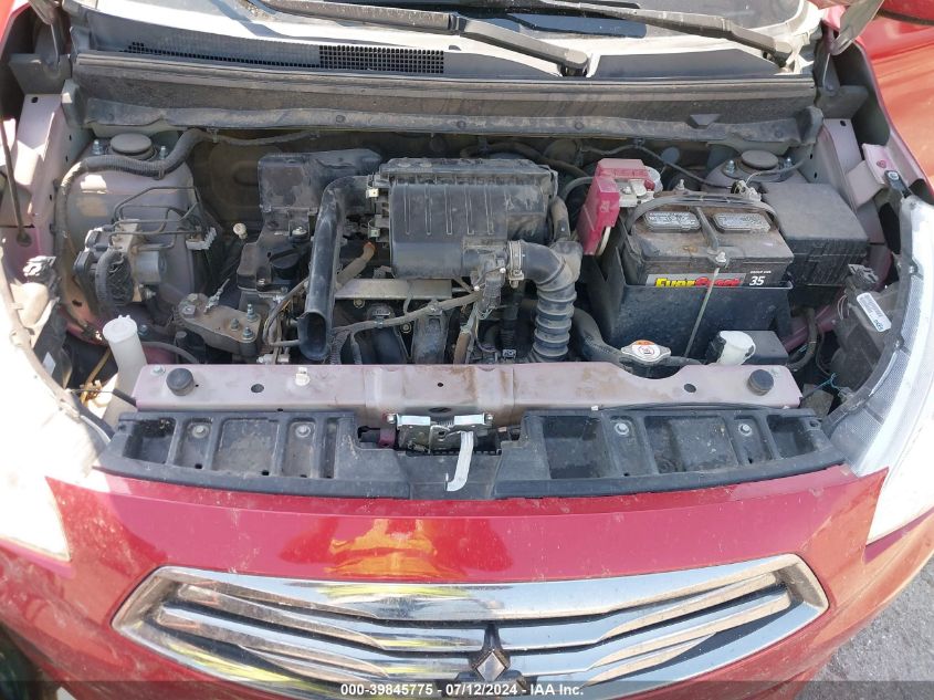 ML32F3FJ8KHF01530 2019 Mitsubishi Mirage G4 Es