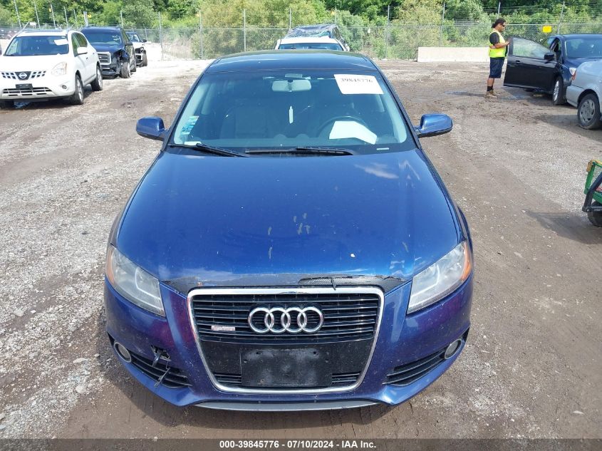 2011 Audi A3 2.0T Premium VIN: WAUBEAFM0BA029969 Lot: 39845776