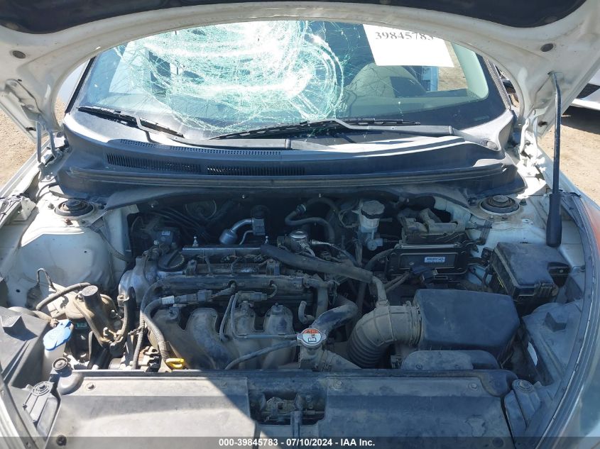 2013 Hyundai Veloster Base W/Gray VIN: KMHTC6AD1DU150489 Lot: 39845783