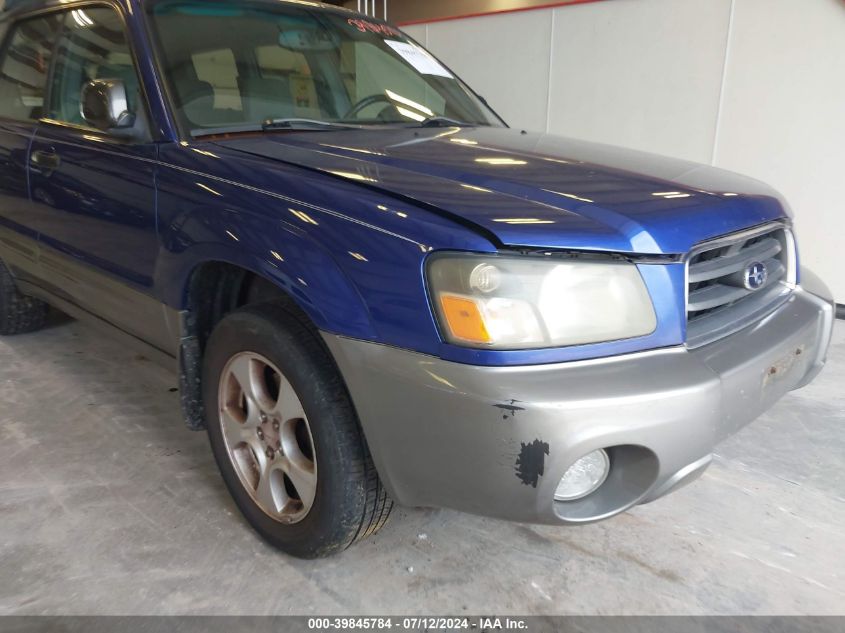 2003 Subaru Forester Xs VIN: JF1SG65603G708559 Lot: 39845784