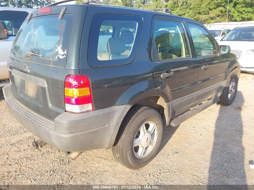 2003 Ford Escape Xls VIN: 1FMYU02133KD39580 Lot: 39845793