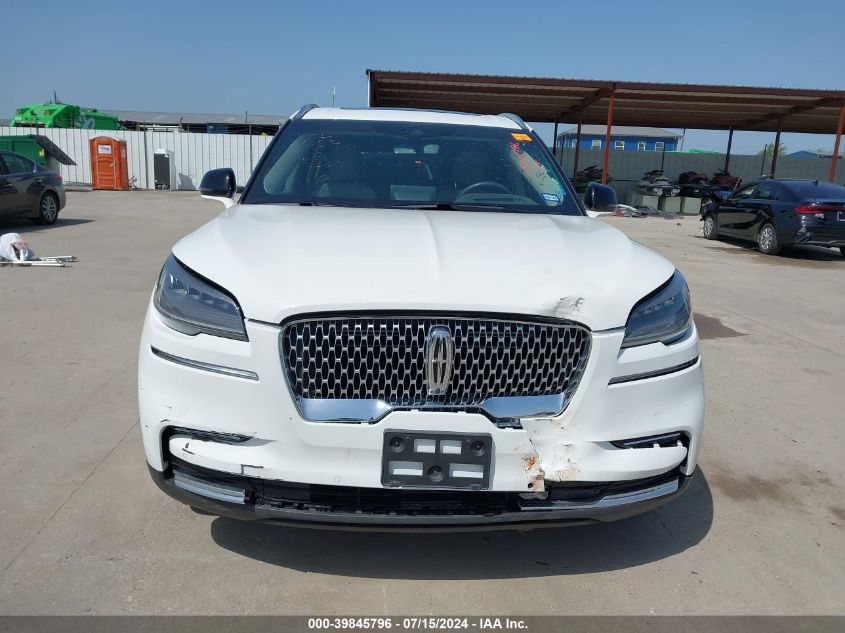 2022 Lincoln Aviator Reserve VIN: 5LM5J7WC2NGL02068 Lot: 39845796