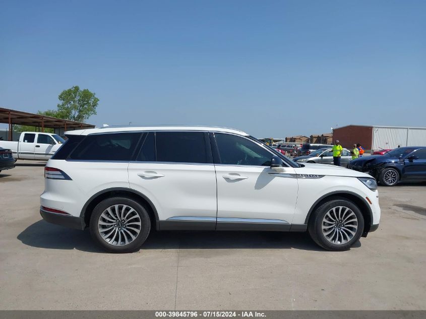 2022 Lincoln Aviator Reserve VIN: 5LM5J7WC2NGL02068 Lot: 39845796