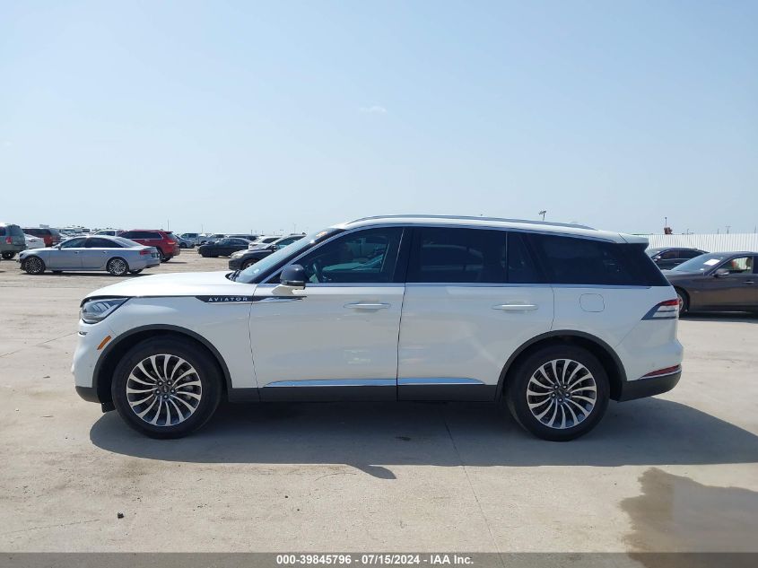 2022 Lincoln Aviator Reserve VIN: 5LM5J7WC2NGL02068 Lot: 39845796