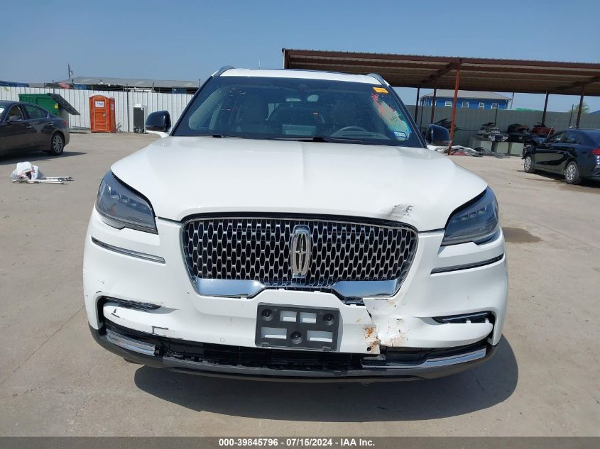 2022 Lincoln Aviator Reserve VIN: 5LM5J7WC2NGL02068 Lot: 39845796