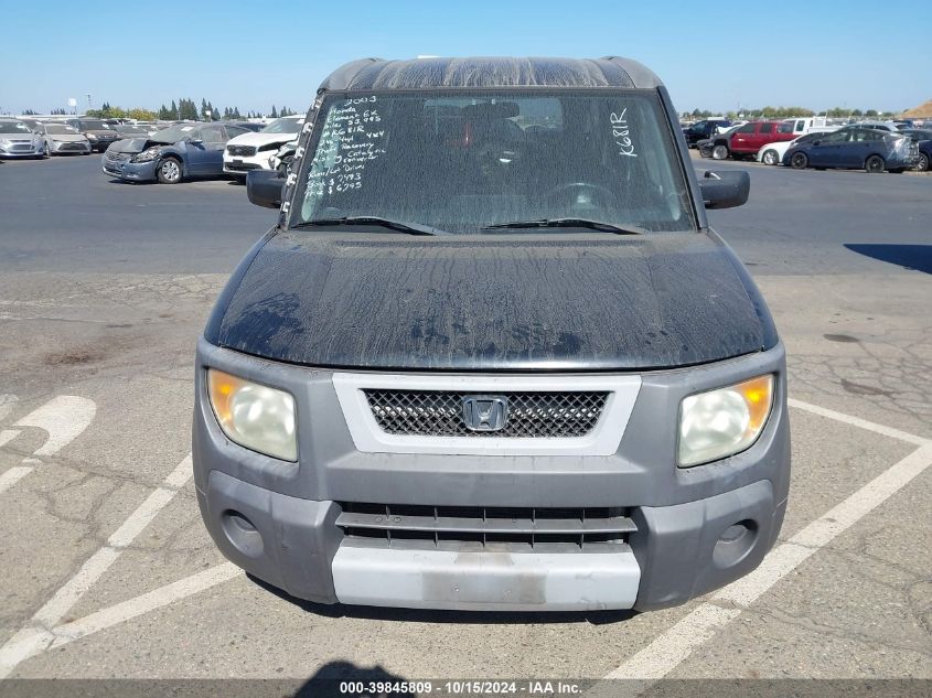 2003 Honda Element Ex VIN: 5J6YH28563L011721 Lot: 39845809