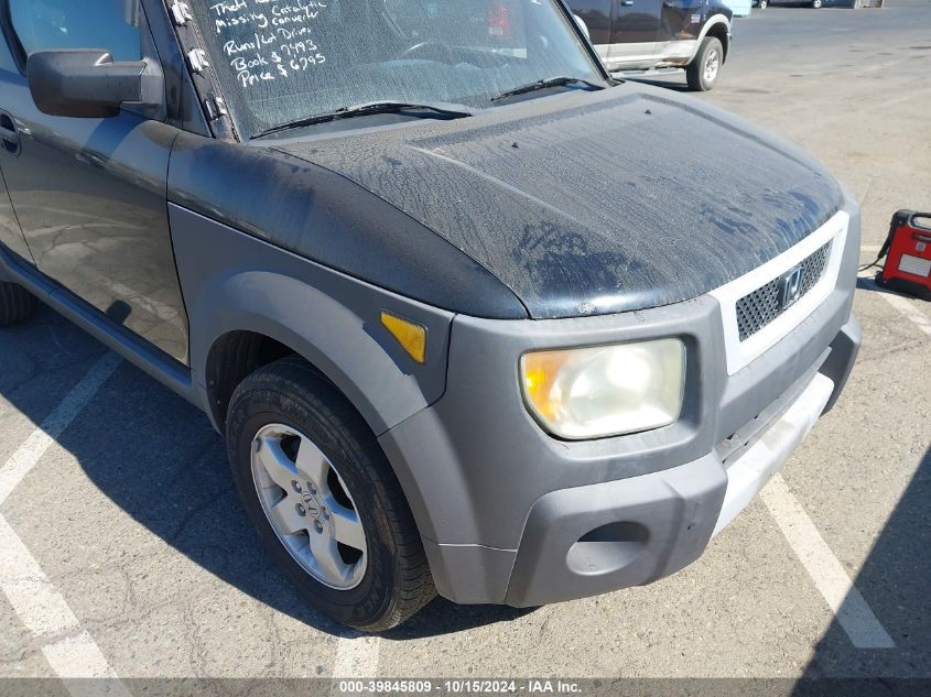 2003 Honda Element Ex VIN: 5J6YH28563L011721 Lot: 39845809