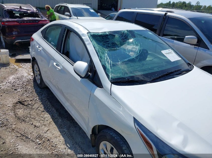 2022 Hyundai Accent Se VIN: 3KPC24A61NE169699 Lot: 39845827