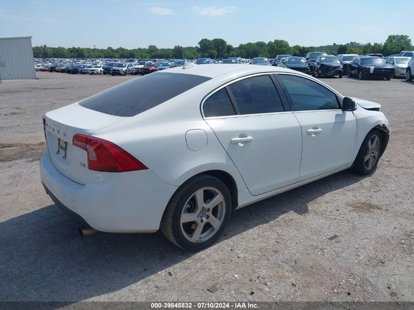 2013 Volvo S60 T5/T5 Platinum/T5 Premier/T5 Premier Plus VIN: YV1612FS8D1204440 Lot: 39845832