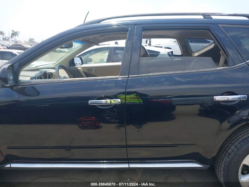 2006 Nissan Murano Sl VIN: JN8AZ08T36W412898 Lot: 39845870