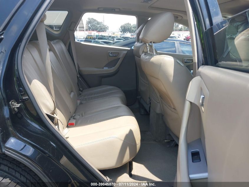 2006 Nissan Murano Sl VIN: JN8AZ08T36W412898 Lot: 39845870