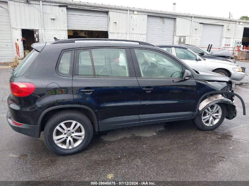 2017 Volkswagen Tiguan 2.0T/2.0T S VIN: WVGAV7AX9HK021452 Lot: 39845878