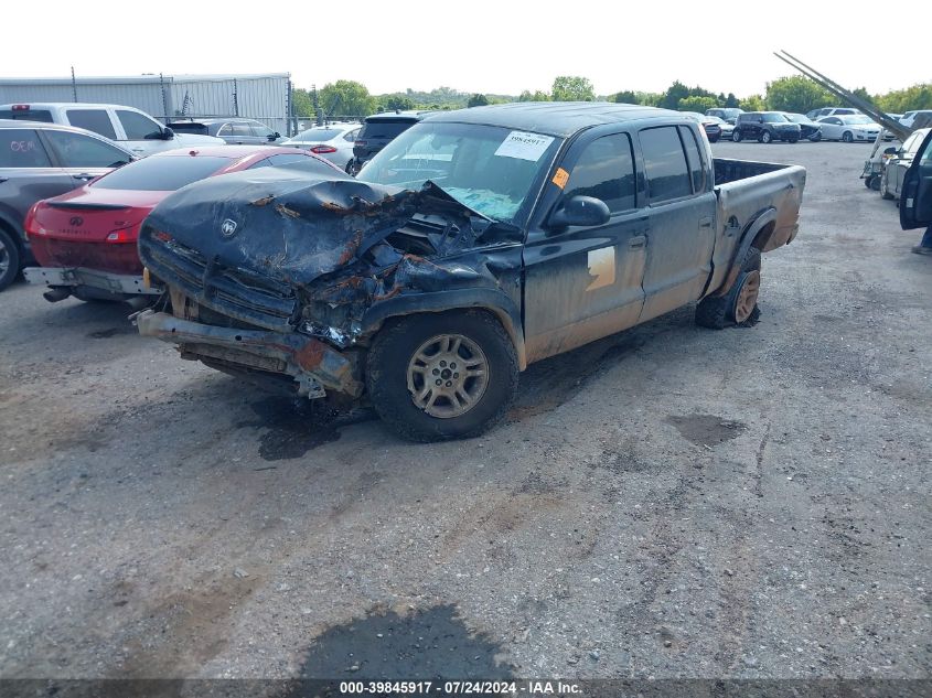 2003 Dodge Dakota Sport/Sxt VIN: 1D7HG38X83S235374 Lot: 39845917