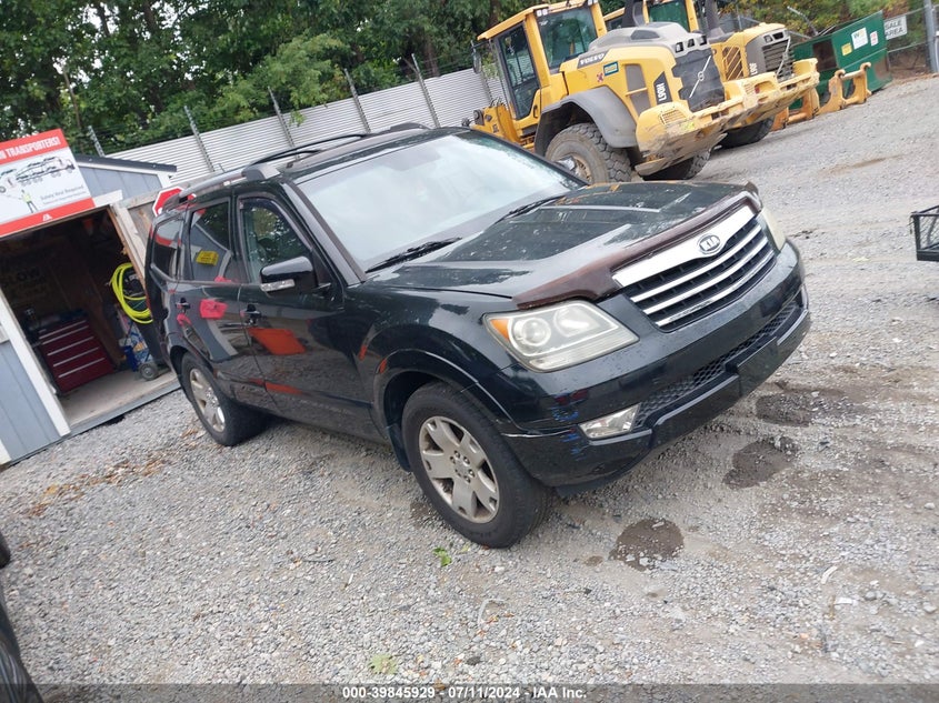 2009 Kia Borrego Ex V6 VIN: KNDJH741995023785 Lot: 39845929