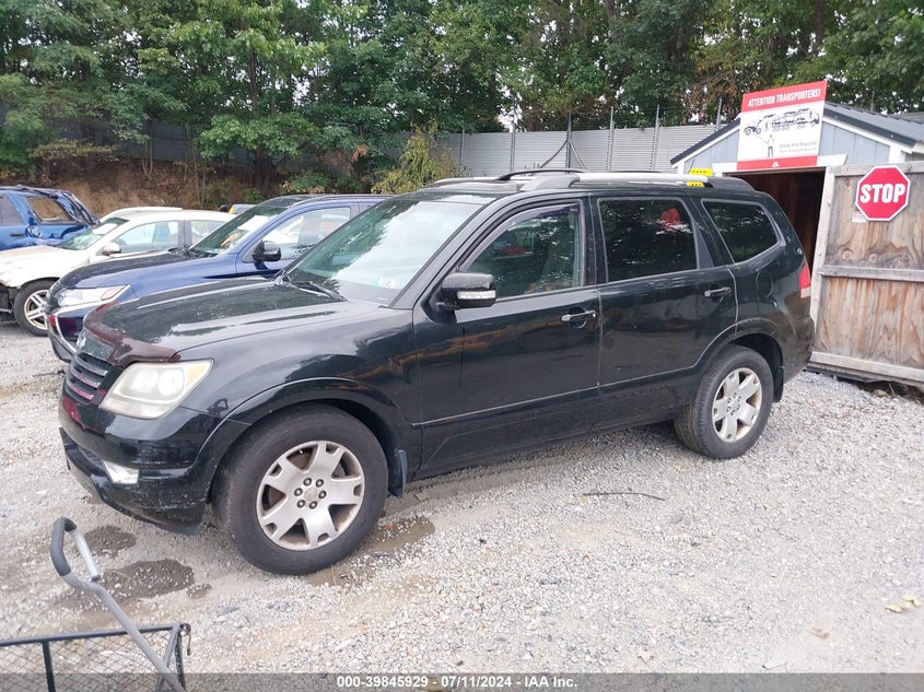 2009 Kia Borrego Ex V6 VIN: KNDJH741995023785 Lot: 39845929