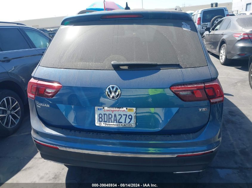 2018 VOLKSWAGEN TIGUAN 2.0T SE/2.0T SEL - 3VV3B7AX3JM115364