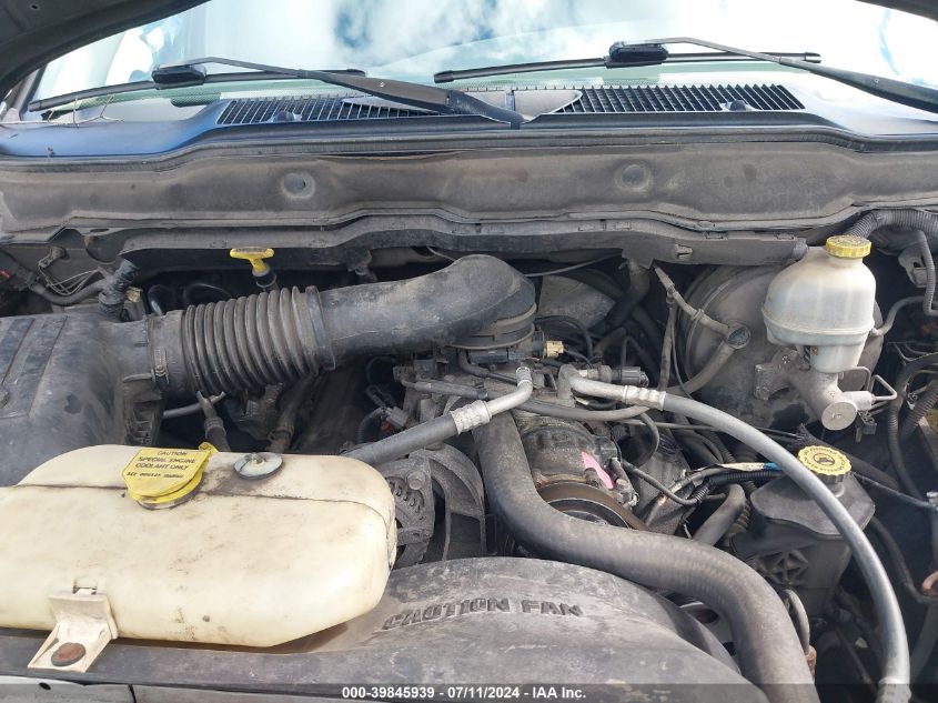 2002 Dodge Ram 1500 St VIN: 1D7HU18Z92J206601 Lot: 39845939